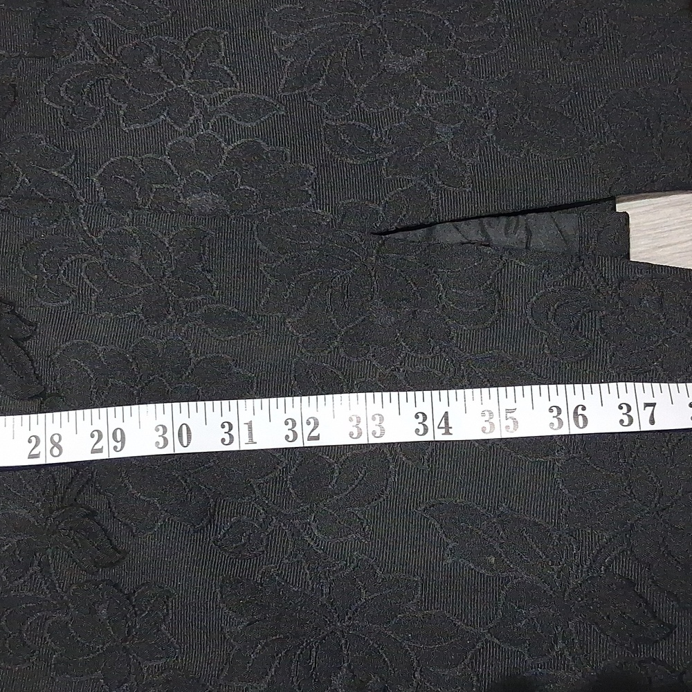 Jacob Black Textured Trench Coat - Picture 7 of 8